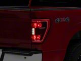 SEC10 Reverse Tail Light Tint; Smoked (21-23 F-150)