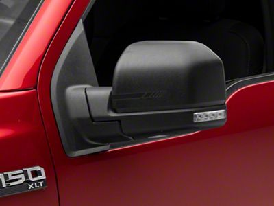 SpeedForm Side Mirror Hash Stripes; Gloss Black (Universal; Some Adaptation May Be Required)