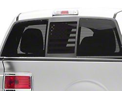 SEC10 Middle Window American Flag Decal (99-26 F-250 Super Duty)