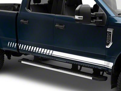 SEC10 Dashed Rocker Stripes; White (Universal; Some Adaptation May Be Required)