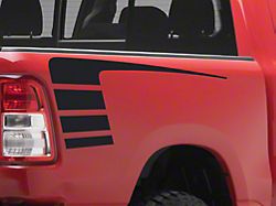 SEC10 Hockey Bed Graphic; Matte Black (94-25 RAM 1500)
