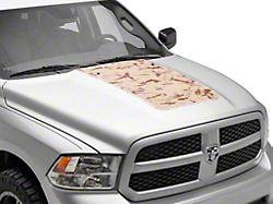 SEC10 Hood Decal; Desert Camo (09-18 RAM 1500)
