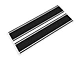 SEC10 Rear Vertical Stripe; Gloss Black (02-24 RAM 1500)