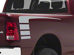 SEC10 Hockey Bed Graphic; Silver (94-26 RAM 2500)