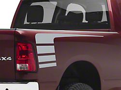 SEC10 Hockey Bed Graphic; Silver (94-26 RAM 3500)