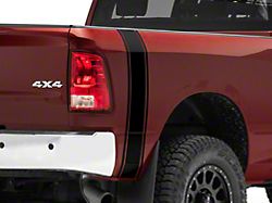 SEC10 Rear Vertical Stripe; Gloss Black (94-26 RAM 3500)