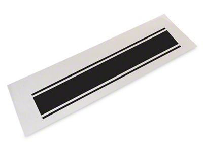 SEC10 Rear Vertical Stripe; Gloss Black (03-24 RAM 3500)