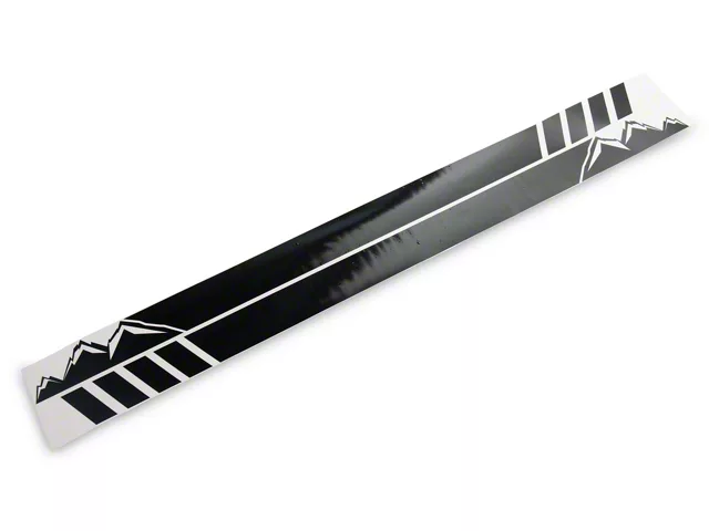 Universal Rocker Stripes SEC10 Sierra 1500 Mountain Rocker Stripes; Gloss Black T578085 ...