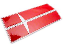 SEC10 Rally Stripes; Red (14-18 Sierra 1500)
