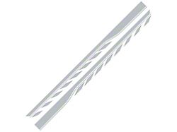 SEC10 Dash and Striped Rocker Stripes; Silver (Universal; Some Adaptation May Be Required)