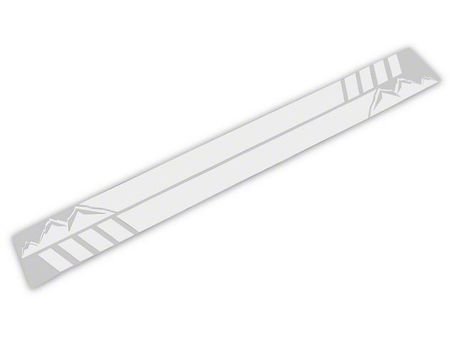 Universal Rocker Stripes SEC10 Sierra 2500 Mountain Rocker Stripes; White T578087 (Universal ...