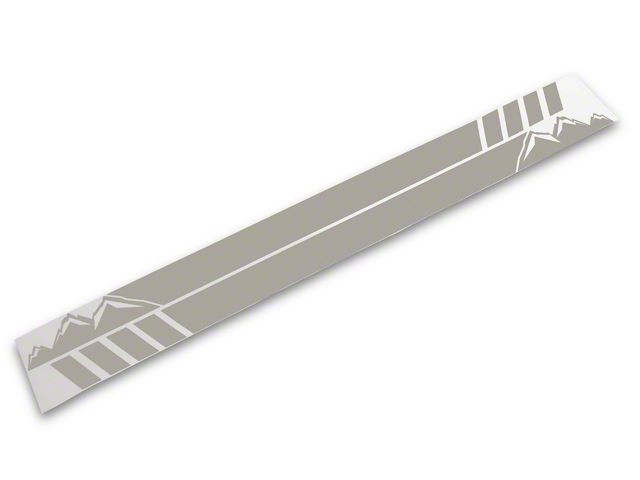 SEC10 Mountain Rocker Stripes; Silver (Universal; Some Adaptation May Be Required)