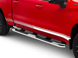 SEC10 Dashed Rocker Stripes; White (Universal; Some Adaptation May Be Required)