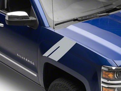 SEC10 Hash Marks; Silver (19-25 Silverado 1500)
