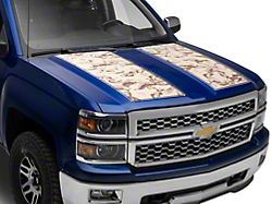 SEC10 Hood Decal; Desert Camo (14-18 Silverado 1500)