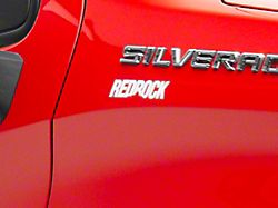 SEC10 RedRock Fender Decal; White (Universal; Some Adaptation May Be Required)