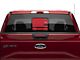 SEC10 Middle Window American Flag Decal; Red (11-24 F-250 Super Duty)
