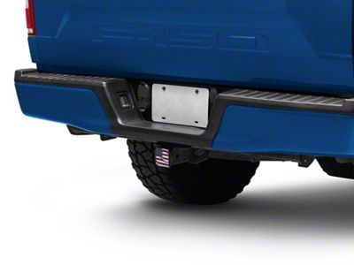 SEC10 Hitch Tube Cover; American Flag (Universal; Some Adaptation May Be Required)