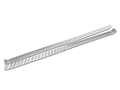 SEC10 Dashed Rocker Stripes; Silver (07-25 Yukon)