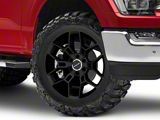 Carroll Shelby Wheels CS45 Gloss Black 6-Lug Wheel; 22x9.5; 12mm Offset (21-26 F-150)