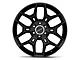 Carroll Shelby Wheels CS45 Gloss Black 6-Lug Wheel; 22x9.5; 12mm Offset (21-24 F-150)