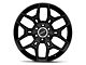 Carroll Shelby Wheels CS45 Gloss Black 6-Lug Wheel; 22x9.5; 12mm Offset (04-08 F-150)