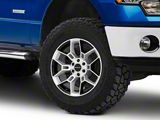 Carroll Shelby Wheels CS45 Chrome Powder with Black Inserts 6-Lug Wheel; 20x9; 12mm Offset (09-14 F-150)
