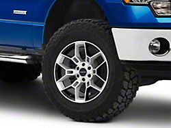 Carroll Shelby Wheels CS45 Chrome Powder with Black Inserts 6-Lug Wheel; 20x9; 12mm Offset (09-14 F-150)