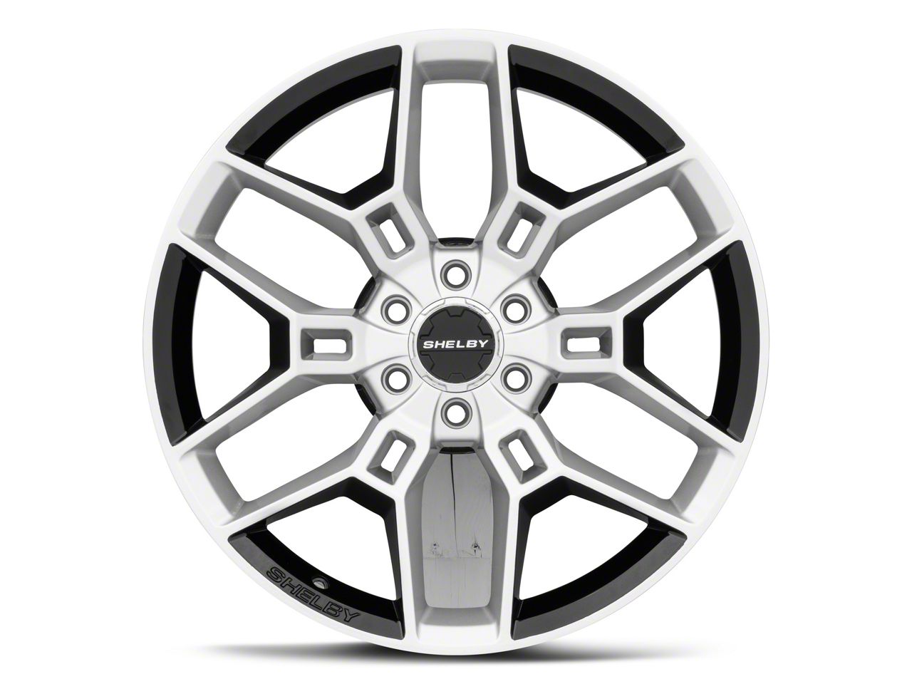 MOSA +F 150 ブラックシェル ブルピン Carroll Shelby Wheels F-150 CS45 Chrome Powder with Black