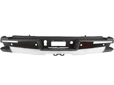 Replacement Rear Bumper Assembly; Chrome (15-18 Sierra 3500 HD)