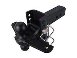 Shocker Hitch XR 16K Combo Ball Mount with Sway Bar Tabs for 2.50-Inch Receiver Hitch; 6-Inch Drop to 6-Inch Rise (Universal; Some Adaptation May Be Required)