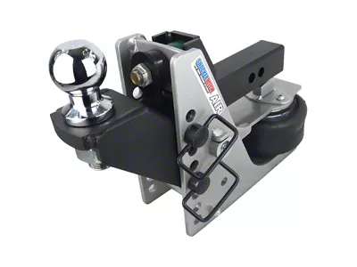 Shocker Hitch 10K Air 2-Inch Receiver Hitch and Raised Ball Mount with 2-5/16-Inch Ball; 10,000 lb. (Universal; Some Adaptation May Be Required)