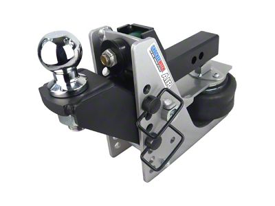 Shocker Hitch 10K Air 2-Inch Receiver Hitch and Raised Ball Mount with 2-5/16-Inch Ball; 10,000 lb. (Universal; Some Adaptation May Be Required)