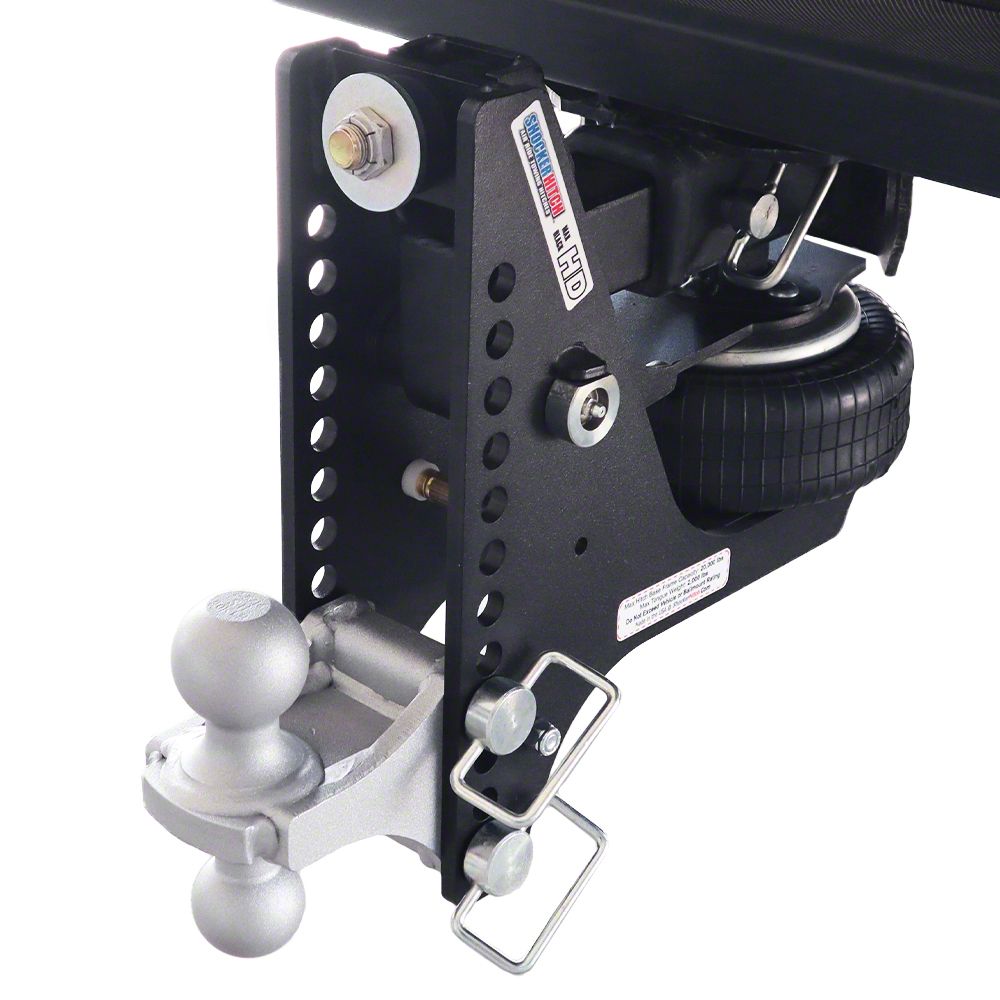 Shocker Hitch Silverado 3500 HD 20K Max Black Super Drop Air Hitch and ...