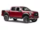 SEC10 Shredded Rear Bed Accent Decal; Matte Black (15-20 F-150)