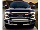Sick Diesel LED Grille Lights with Plug and Play Harness; Silver Frame (2020 F-250 Super Duty King Ranch, Platinum, XLT)