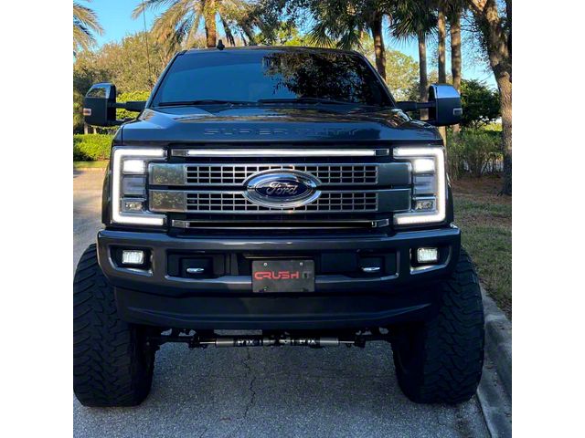Sick Diesel Single Top LED Ghost Grille Light with Plug and Play Harness (17-19 F-250 Super Duty)