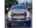 Sick Diesel Ghost LED Grille Lights (17-19 F-350 Super Duty Lariat, King Ranch, XL, XLT)
