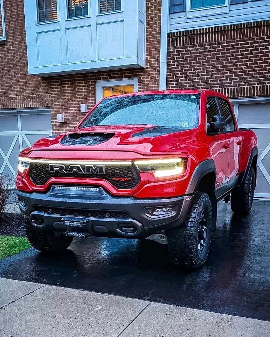 Sick Diesel RAM 1500 LED Grille Lights; Black Frame SDG-R1923L-BWC (19-24  RAM 1500 Laramie) - Free Shipping