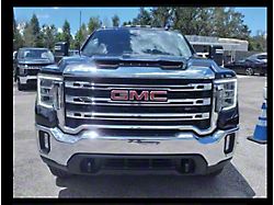 Sick Diesel LED Grille Light Power Bar with Plug and Play Harness; Silver Frame (20-24 Sierra 2500 HD SLT)