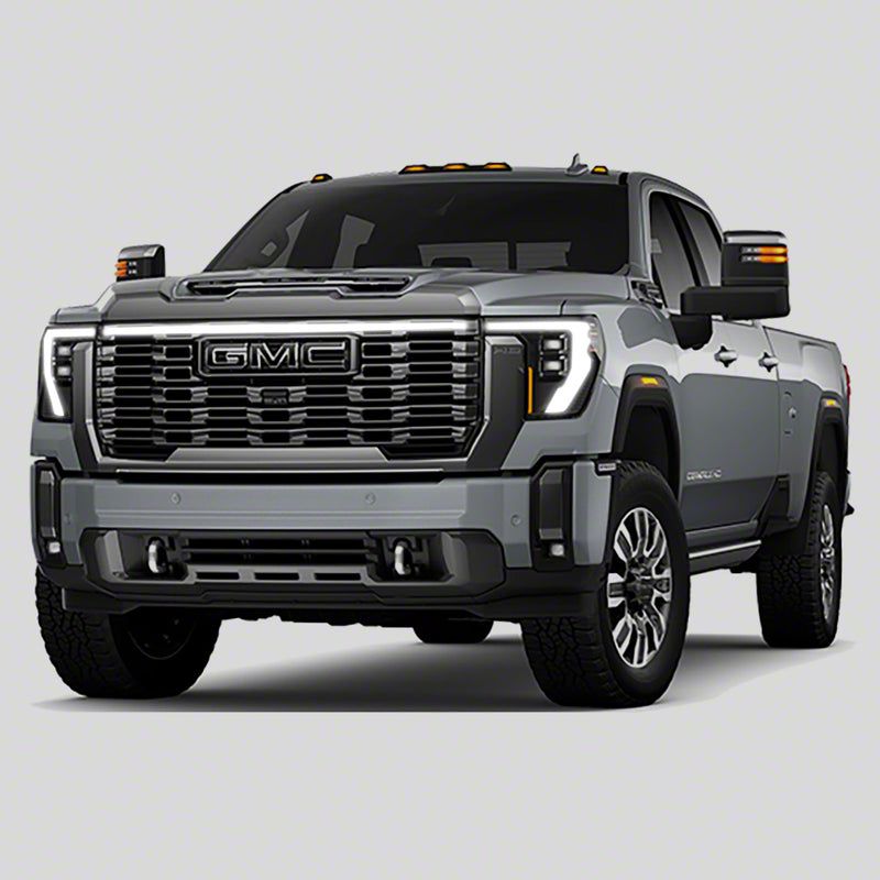 Sick Diesel Sierra 3500 LED Grille Lights; Smoked; Black Frame SDG