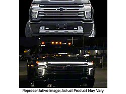 Sick Diesel LED Grille Light Power Bar with Plug and Play Harness; Black Frame (20-25 Silverado 2500 HD High Country, LTZ)