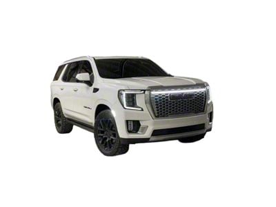 Sick Diesel LED Grille Light Power Bar with Plug and Play Harness; Silver Frame (21-24 Yukon Denali)