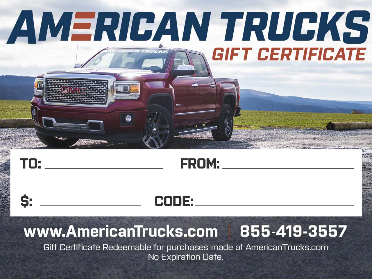 Sierra 1500 Gift Cards