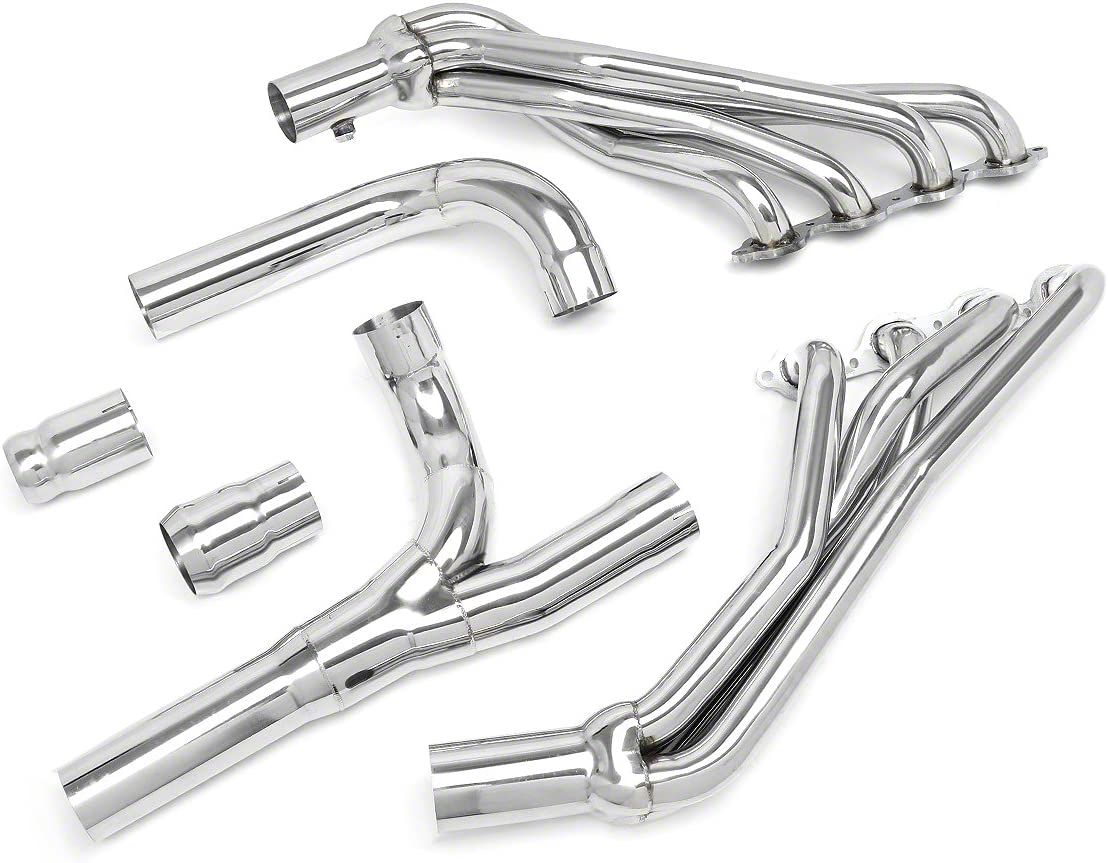 Sierra 1500 17/8Inch Long Tube Headers with YPipe (1418 V8 Sierra