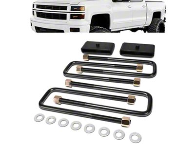 1-Inch Rear Lift Block Kit (99-25 Sierra 1500)