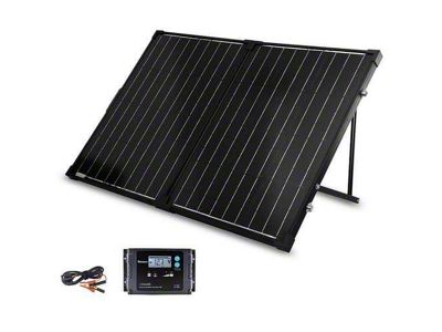 100 Watt 12V Monocrystalline Foldable Solar Suitcase with Voyager