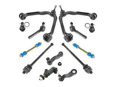 13-Piece Steering and Suspension Kit for 4-Groove Pitman Arms (99-06 4WD Sierra 1500)