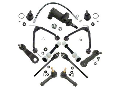 13-Piece Steering and Suspension Kit (99-06 4WD Sierra 1500 w/ 4-Groove Pitman Arm)