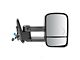 180 Degree Swing Powered Heated Manual Folding Towing Mirror; Passenger Side (03-06 Sierra 1500)